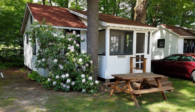 Oakleaf Cottage-Private Beach-Pets Welcome - Round Table Lodge, Sebago, Maine