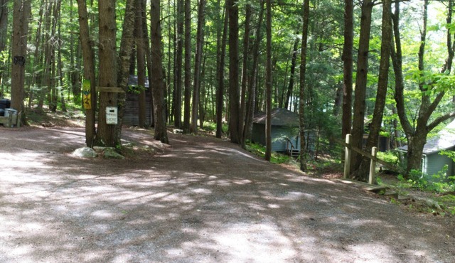 Peaceful cottages and cabins on a lake, perfect for relaxing.