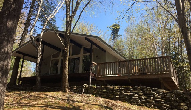 Private, Contemporary Home with a View of Mount Snow.