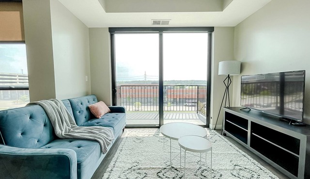 Sleepover: Unmatched 1BD/1BA - Downtown Des Moinesn