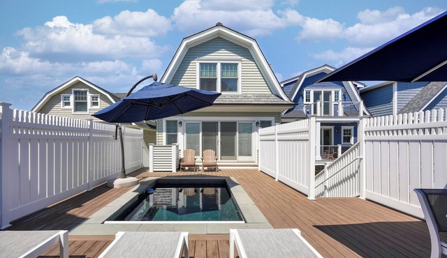Stunning Manasquan getaway featuring a private pool and hot tub where comfort meets coastal luxury.