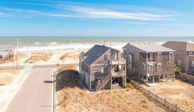 Sun Realty pet-friendly semi-oceanfront home with incredible views!