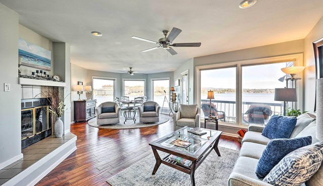 Waterfront Hot Springs Condo: Pool, Hot Tub Access
