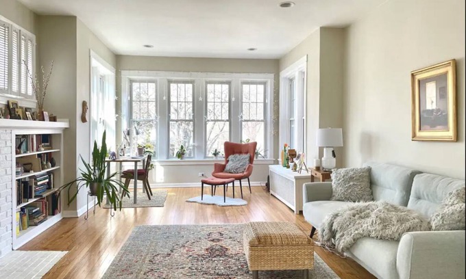 South Evanston Apartment | 152 m² Apartment ∙ 3 bedrooms ∙ 6 guests