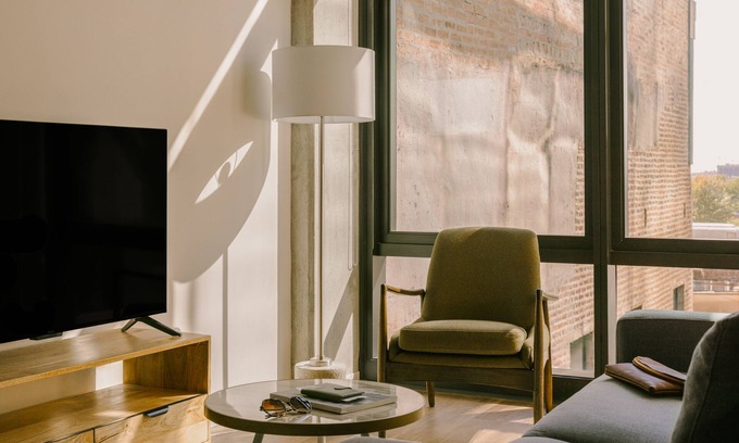South Loop Apartment | Sonder South Wabash | Superior Two-Bedroom Apartment w/Balcony City View