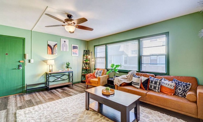 Elmwood Park Apartment | Top Rated Condo 65” TV Family-friendly 2BR