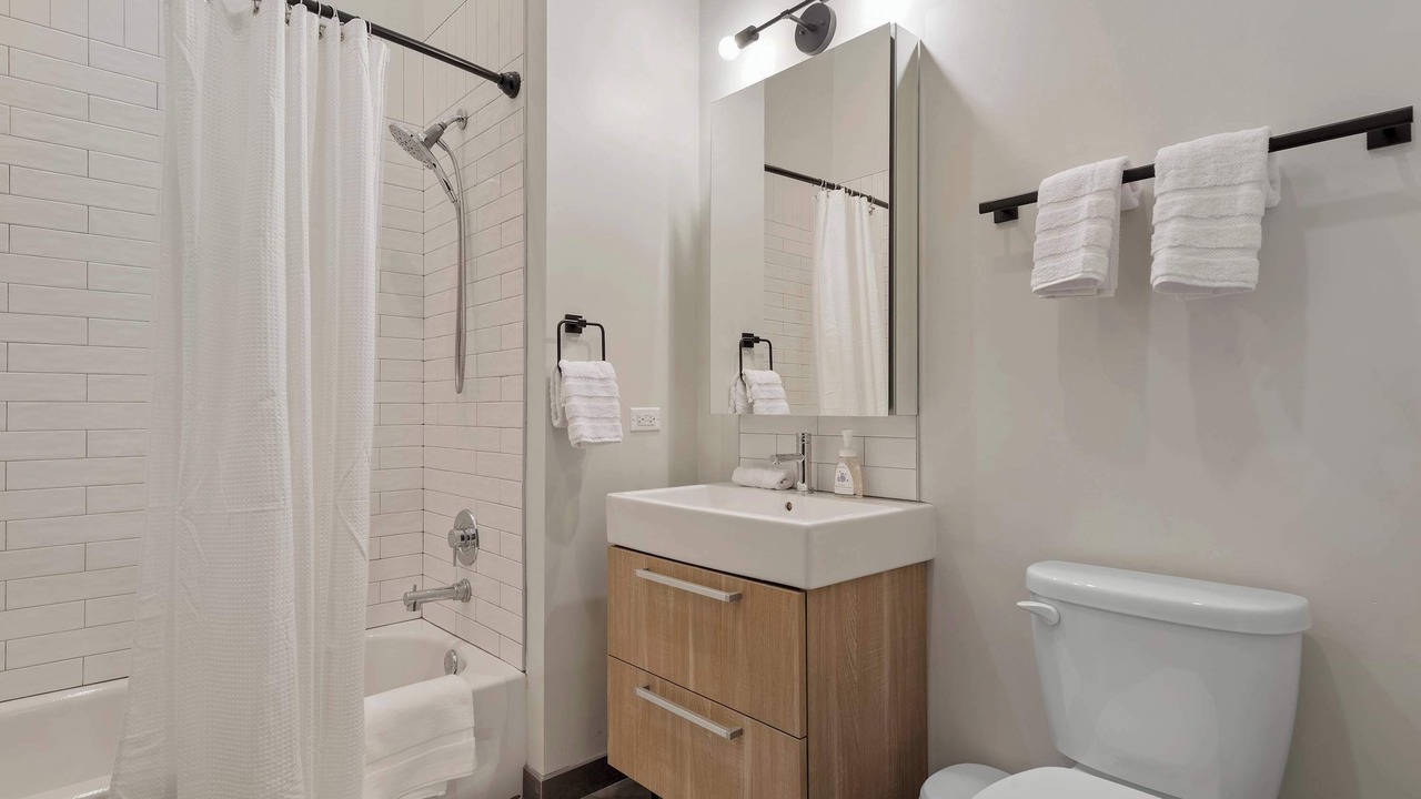 Photo of Bathroom in Downtown Chicago