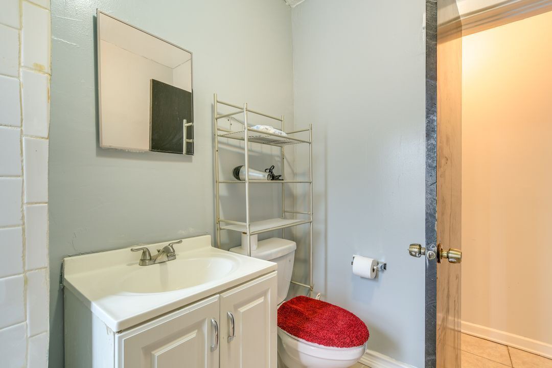 Photo of Bathroom in Back of the Yards