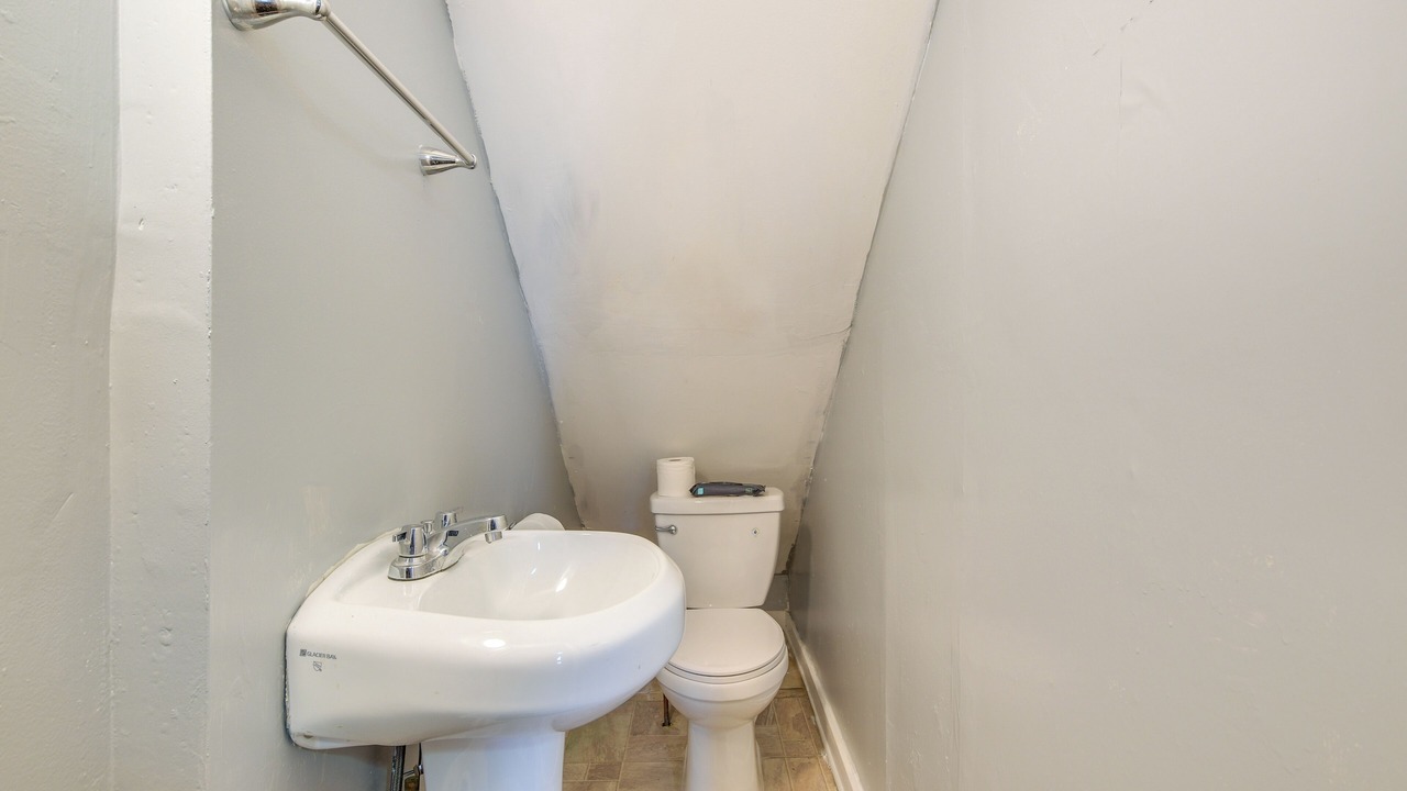 Photo of Bathroom in Back of the Yards