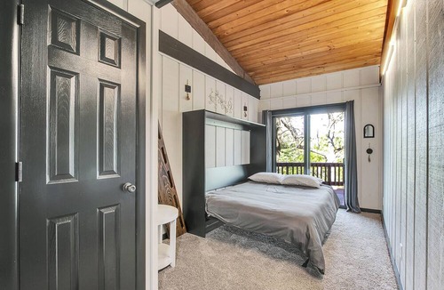 Bull Valley House | Private A-Frame on 5 Acres with a Fishing Pond and Rock Wall